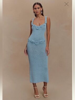 white christmas dresses Cut To The Chase Strapless Cutout Midi Dress main image 0